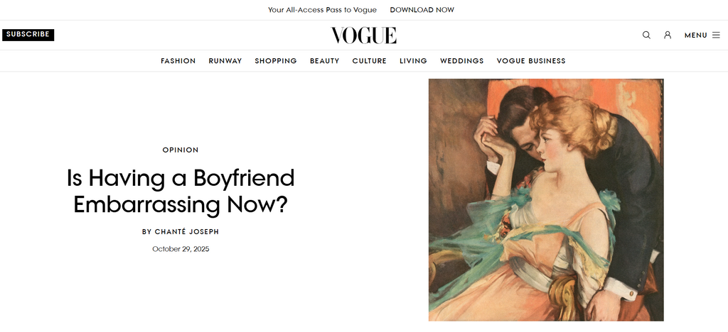 Having a Boyfriend Isn’t Embarrassing, Having the Wrong One Is