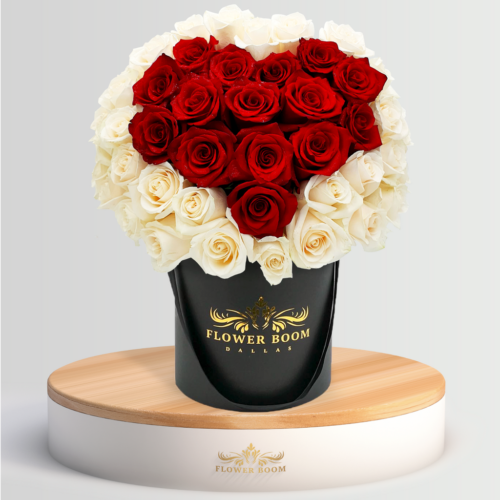 Black And Red Roses