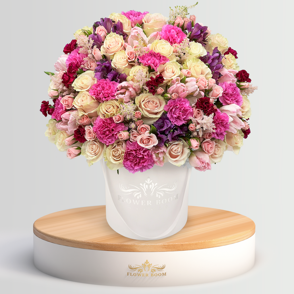Color Boom - Colourful Roses Delivery
