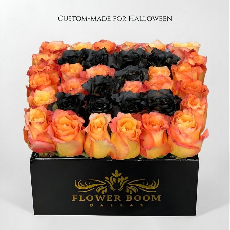 Monogram Rose Box – Personalized Luxury Bouquet | Roses In Box