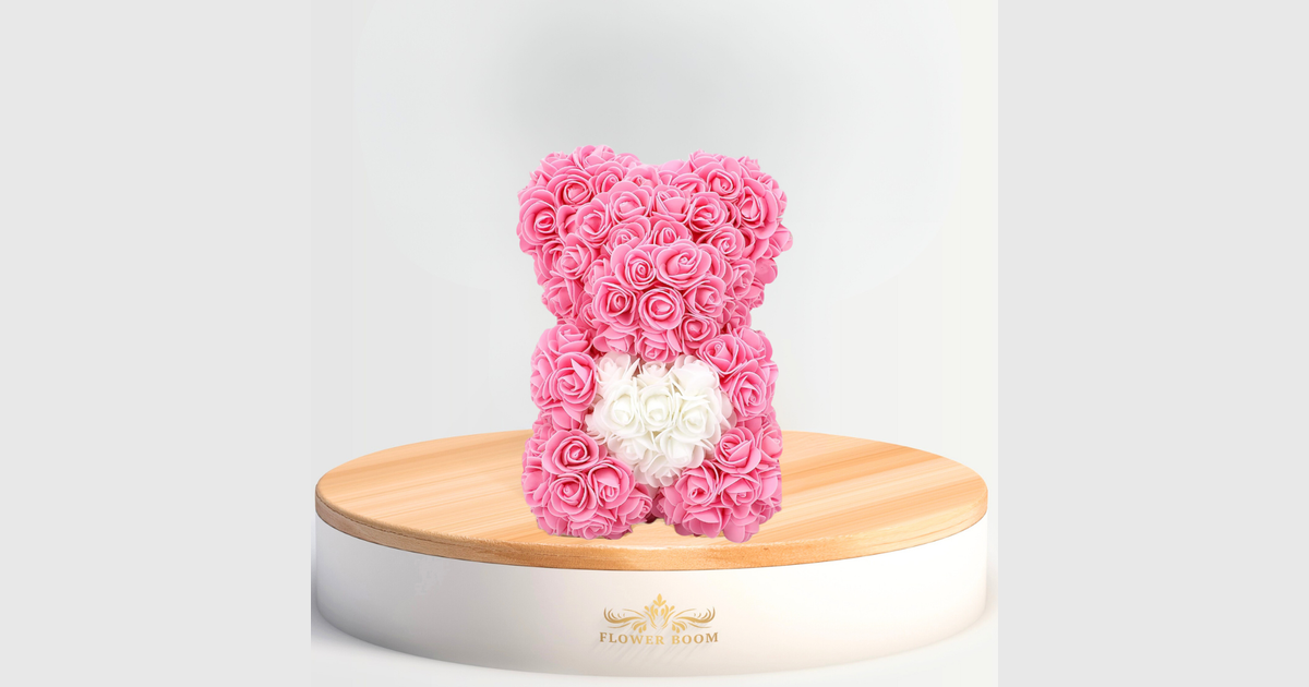 Rose Bear | Unique Gifts For Love | Delivery In Dallas, Texas