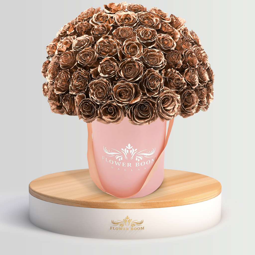 Pictures Of Rose Gold Flowers