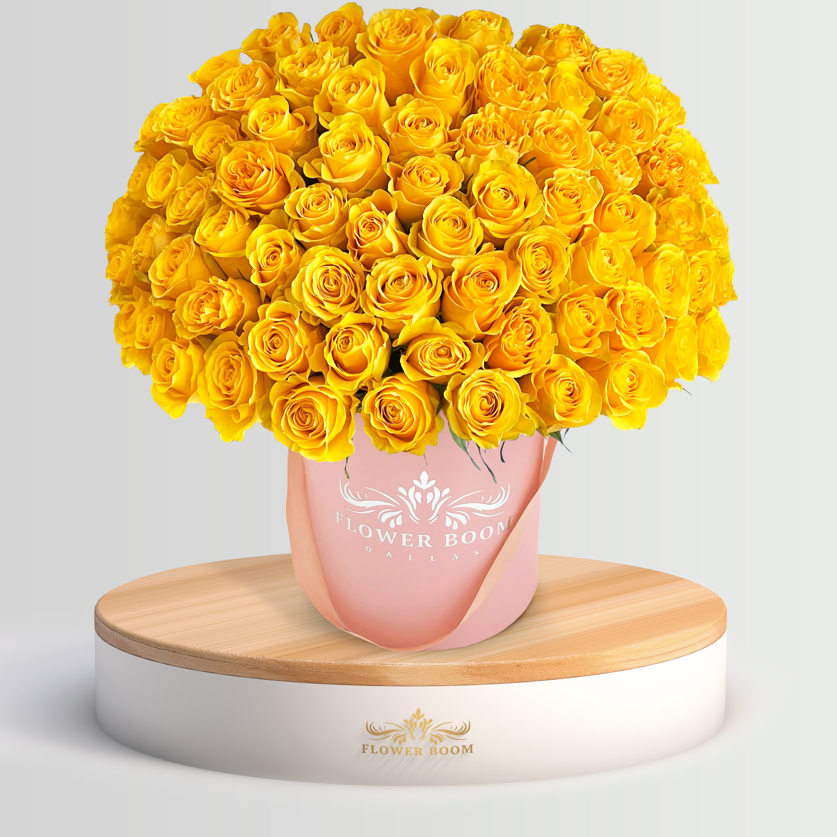 light yellow rose bouquet