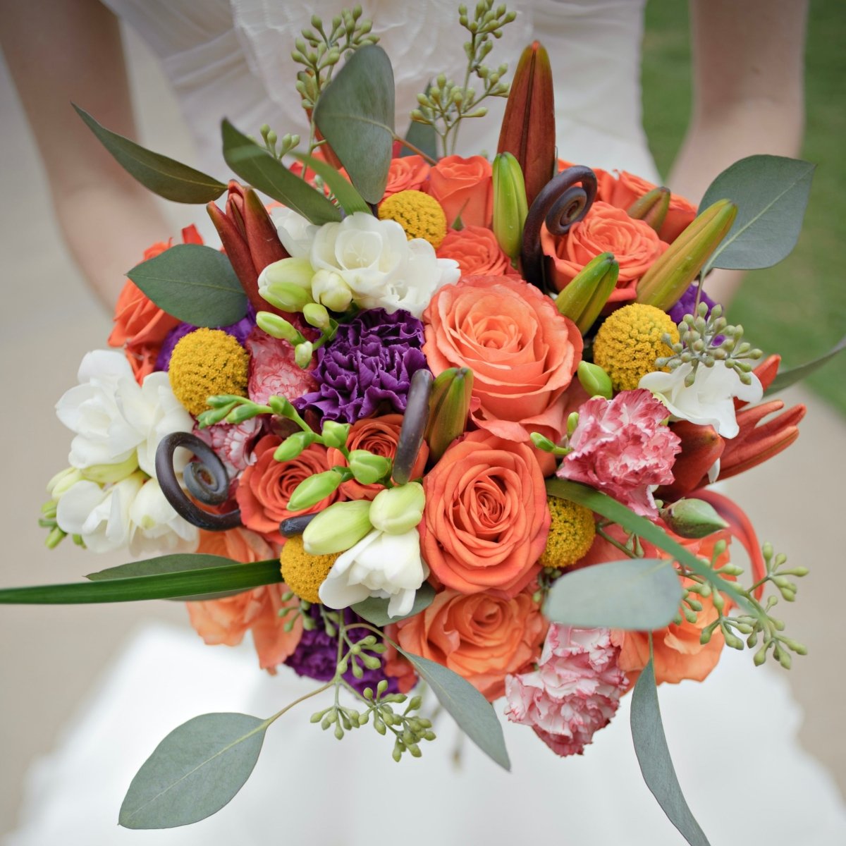 Colorful Wedding Bouquet - Brightness