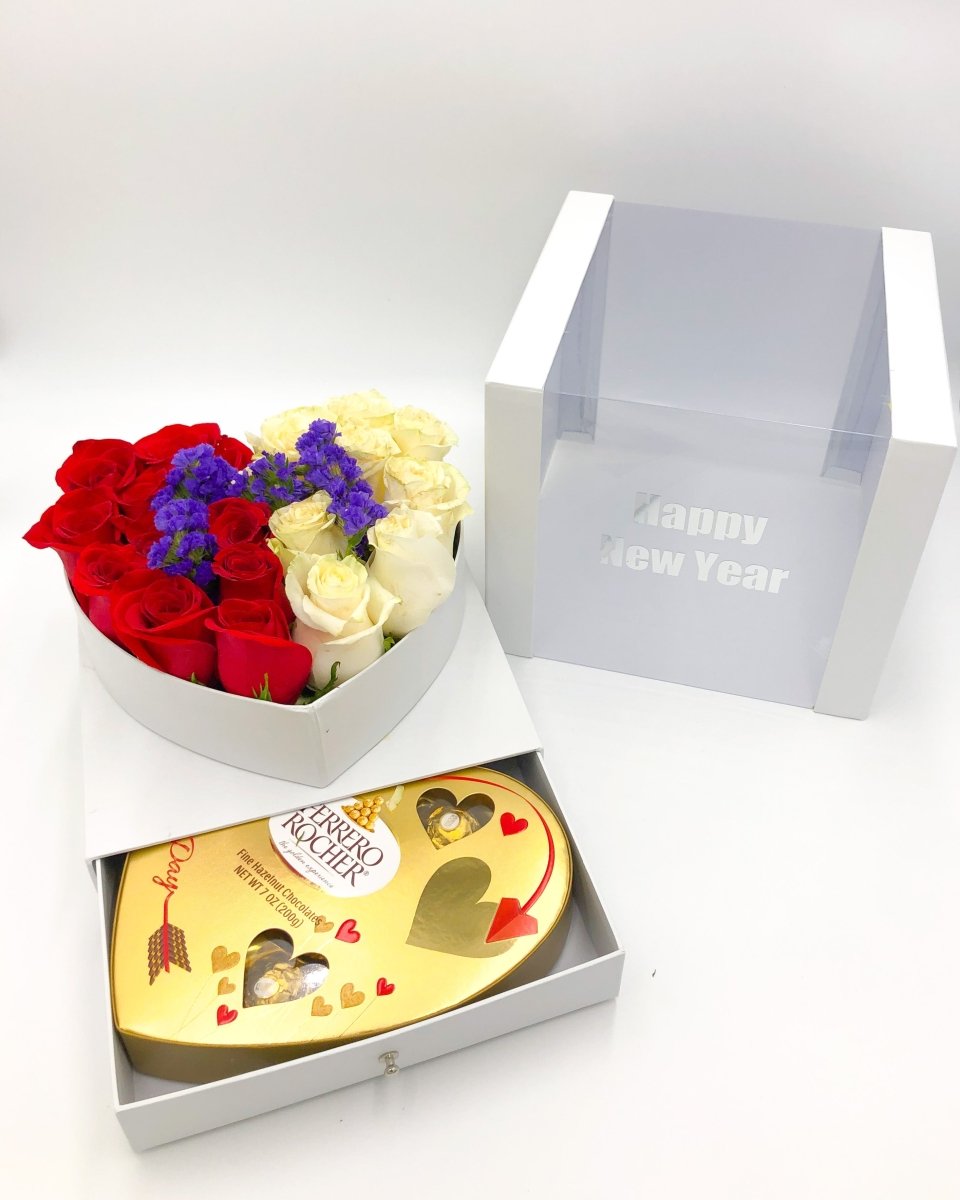 Heart Shaped Box Flowers, Shaped Box Flower Packing