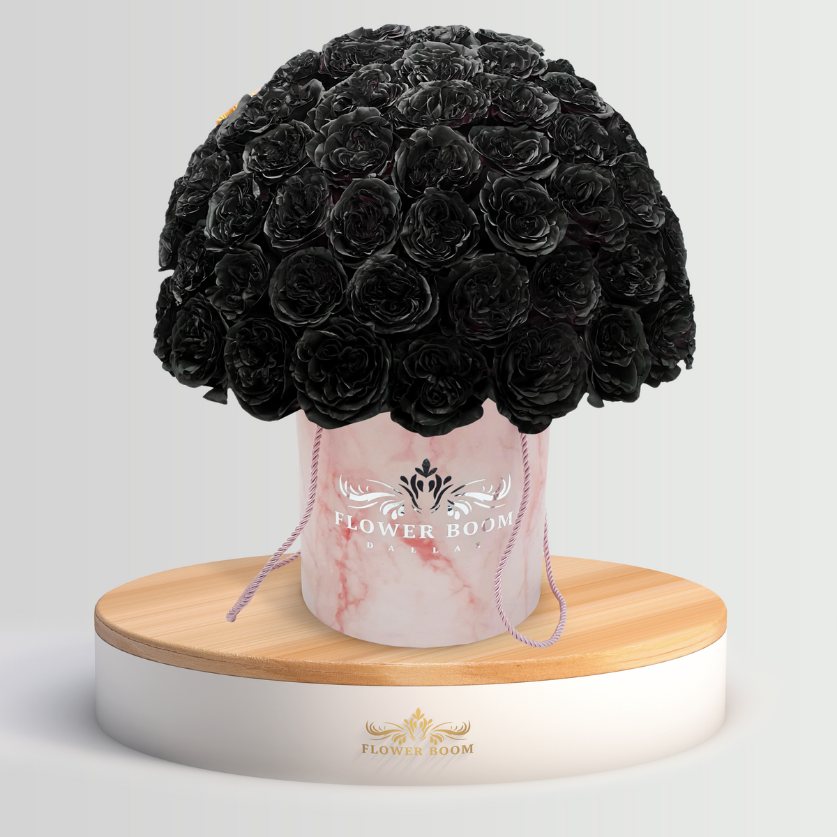 Signature Black Roses In a Box | Flower Delivery Dallas