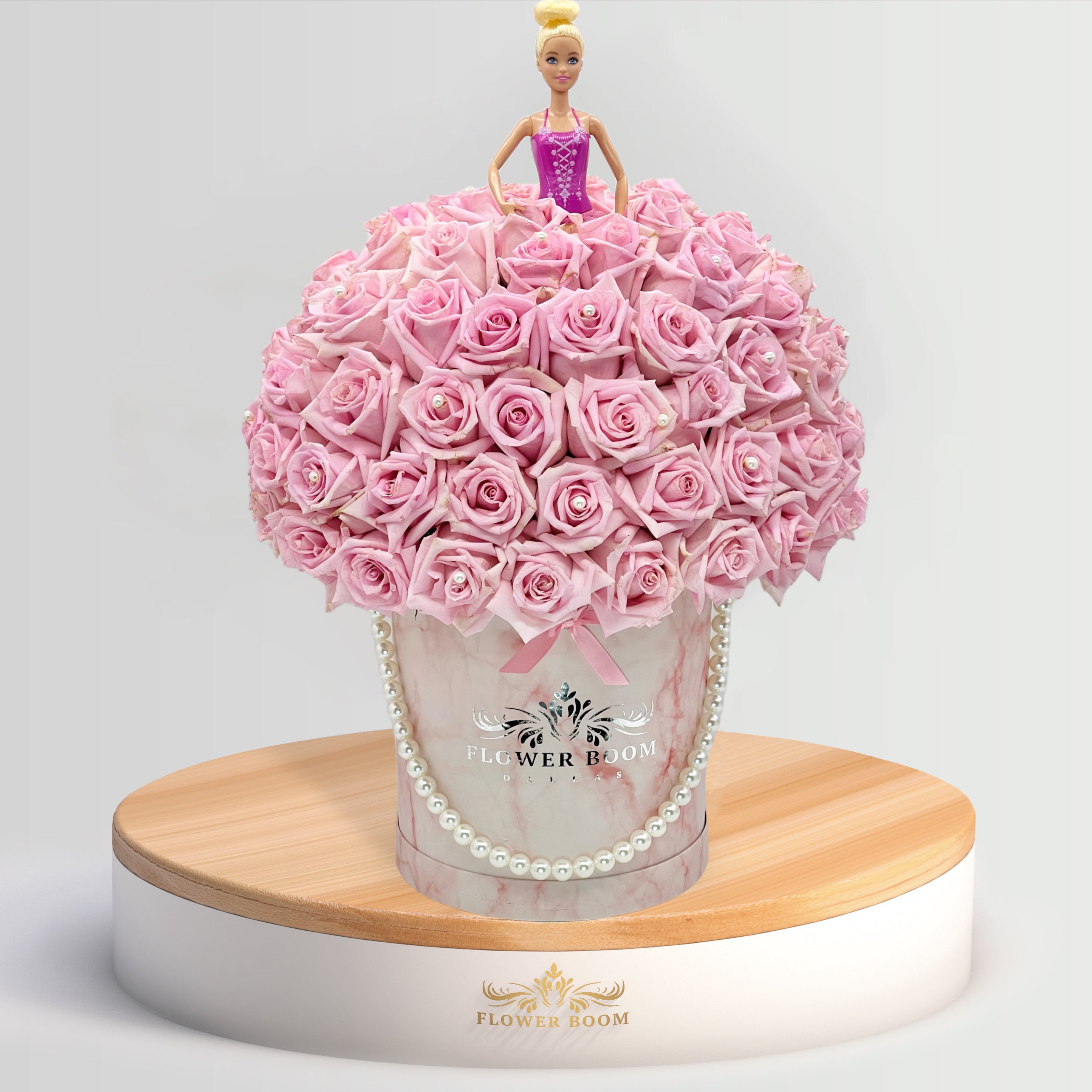 Rose-Dressed Barbie Light Skin - Main Image