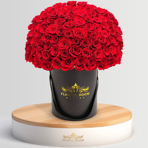 Red Rose with Heart Shape  Same Day Flower Delivery Houston TX, Dallas TX